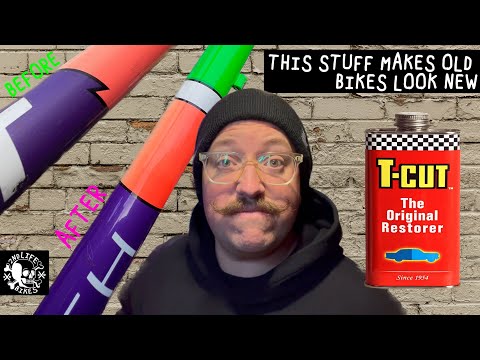 How I Restore Paint On Retro MTB Bike Frames Using T-Cut