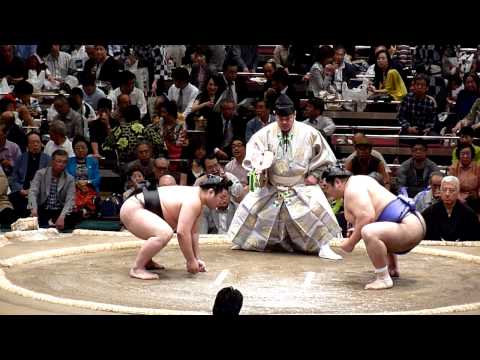 Satoyama (2-2) - Tamaasuka (3-1) , Sumo : Natsubasho 2013
