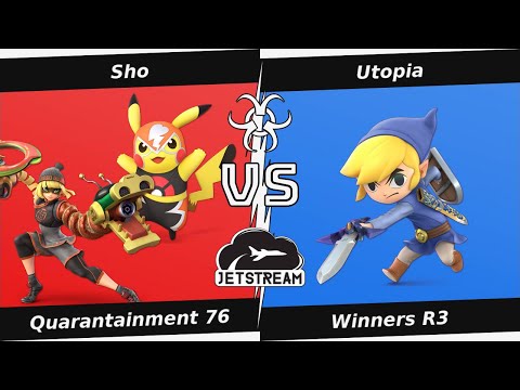 Quarantainment 76 Winners R3 - Sho (Min Min, Pikachu) Vs Utopia (Toon Link) - SSBU
