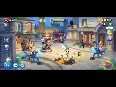 6938 6939 6940 6941 6942 6943 6944 6945 6946 Unlocking New Level #fishdom #playrix #Pretty Aqua Fish