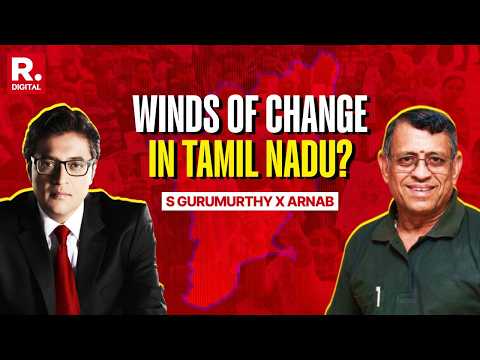 S Gurumurthy Exclusive With Arnab On Who Has The Momentum In Tamil Nadu Elections