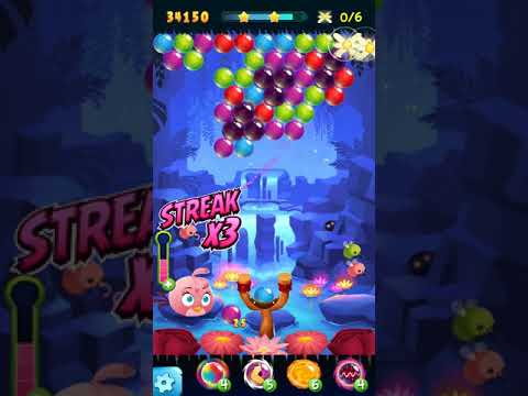 Angry Birds POP Bubble Shooter - Level 28. Gameplay Android