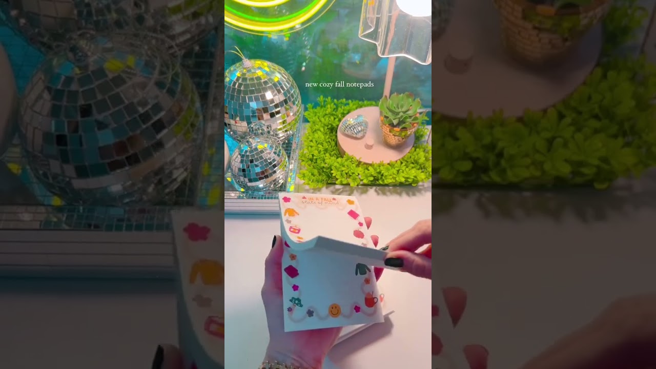 Autumn-Inspired Notepads