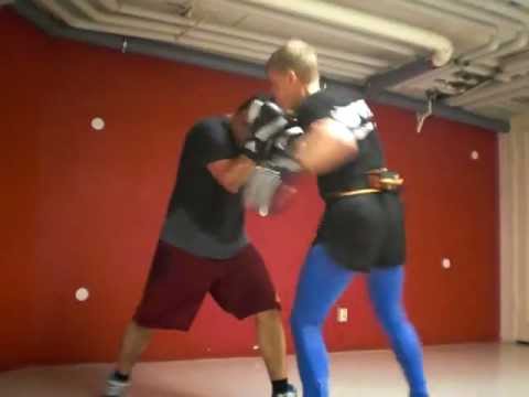 Old man training - Sparring session
