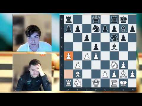 MISS THE WIN!! Magnus Carlsen vs Jorden Van Foreest || Charity Cup 2022 - R10