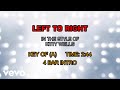 Kitty Wells - Left To Right (Karaoke)