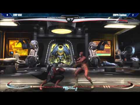 Injustice Loser's Final EMP KDZ vs EMPR Zyphox   Winter Brawl 8 Tournament