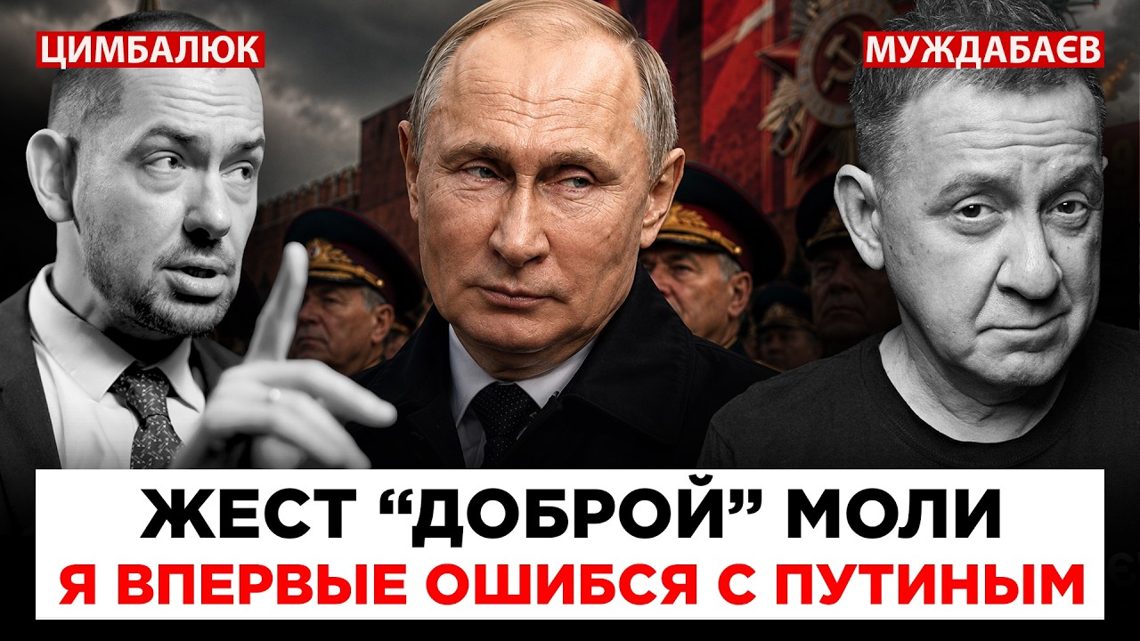 ЖЕСТ «ДОБРОЙ» МОЛИ. Я ВПЕРВЫЕ ОШИБСЯ С ПУТИНЫМ. Розмова з @RomanTsymbaliuk