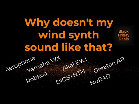 Why doesn't my wind synth sound like that?