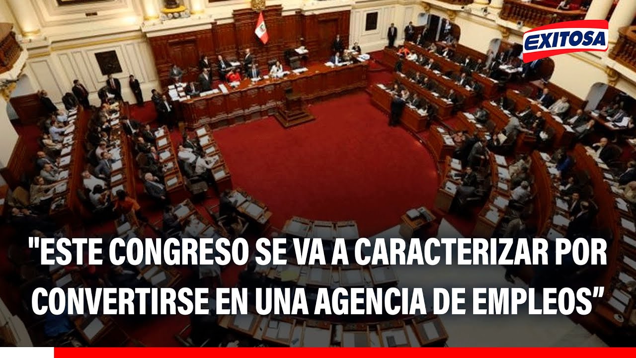 🔴🔵Rodolfo Reyna: Este Congreso se va a caracterizar por haberse convertido en una agencia de empleos