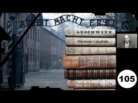 (105) Zeuge: Hermann Langbein - Frankfurter-Auschwitz-Prozess