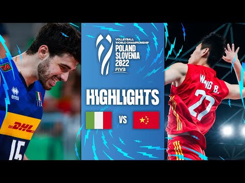 🇮🇹 ITA vs. 🇨🇳 CHN - Highlights Preliminary Phase | Men's World Championships 2022