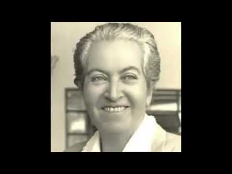 GABRIELA MISTRAL El Placer de Servir