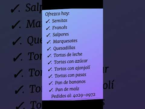 Venta de pan de San Jorge Zacapa. En Río Dulce, Izabal al celular40290972