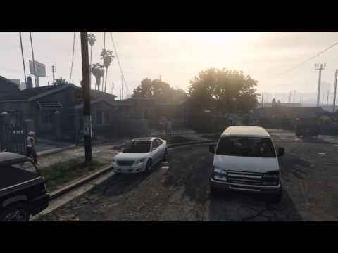 GTA 5: Shooting up Grove St.