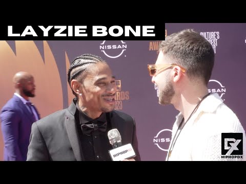 Layzie Bone RAPS His Favorite Verse Live On BET Awards Red Carpet 2023 | Bone Thugs-N-Harmony