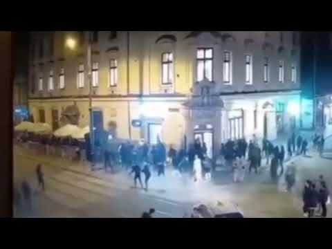 Cracovia attacked night club Wisla Sharks 17.05.2019 | Ultras-Life