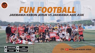Download lagu FUN FOOTBALL RKJ VS JAKMANIA ASIK ASIK. SIAPA YANG MENANG YA????? mp3