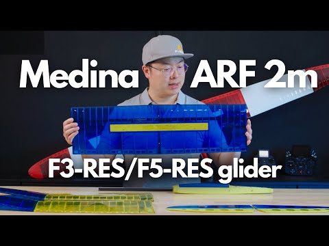 Medina, our new 2M ARF RC glider for  F3L/F3-RES and F5-RES