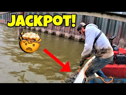 BIGGEST Magnet Fishing Haul EVER!! - Hidden JACKPOT in the Heart of the City!!