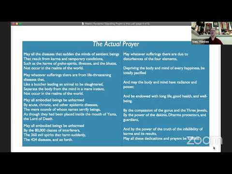 Healing the World with Thangtong Gyalpo's Prayer, part 1, 5/06/2021