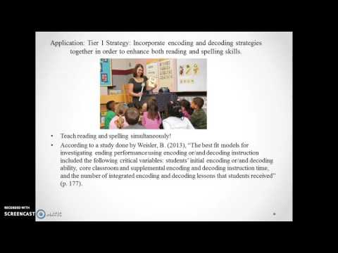 Encoding/Decoding Strategies