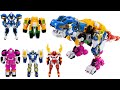 MiniForce Super Dinosaur Power Super Tyraking Transformers Combine Robots Toys