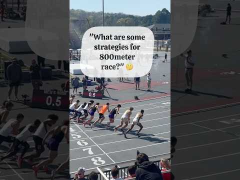 800m Race Strategies #shorts