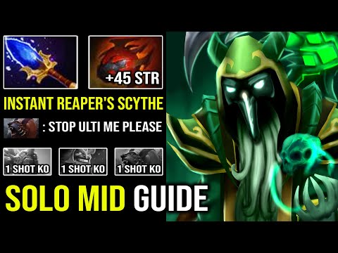 INSTANT DELETE URSA 7.29b Aghanim Necrophos Mid with Crazy Tanky Heart of Tarrasque DotA 2