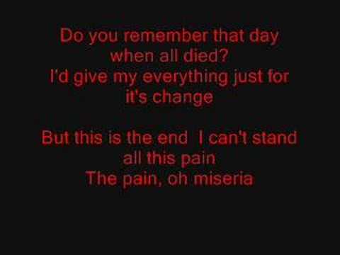 Miseria - Sturm und Drang