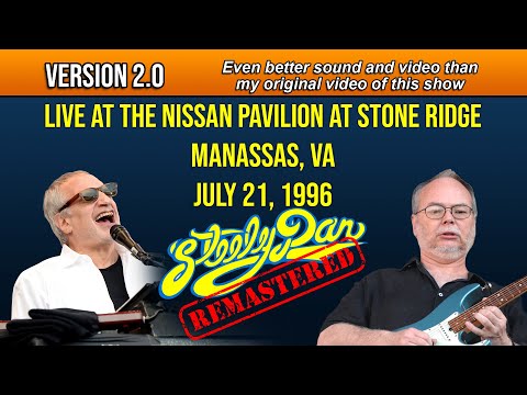 Steely Dan 1996-07-21 Manassas, VA | Remastered Full Concert | 1080p AI Upscaled