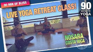 90 Min Core Challenge in Costa Rica - A Live Yoga Retreat Class Experience w Erin - Five Parks Yoga
