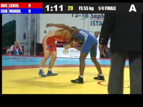 55kg - Victor Lebedev (RUS) vs Frank chamizo Marquez (CUB) 2011 world championship