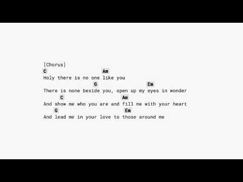 Build My Life (CAPO1) Chords+LYRICS (Worthy of every song we could ever sing)