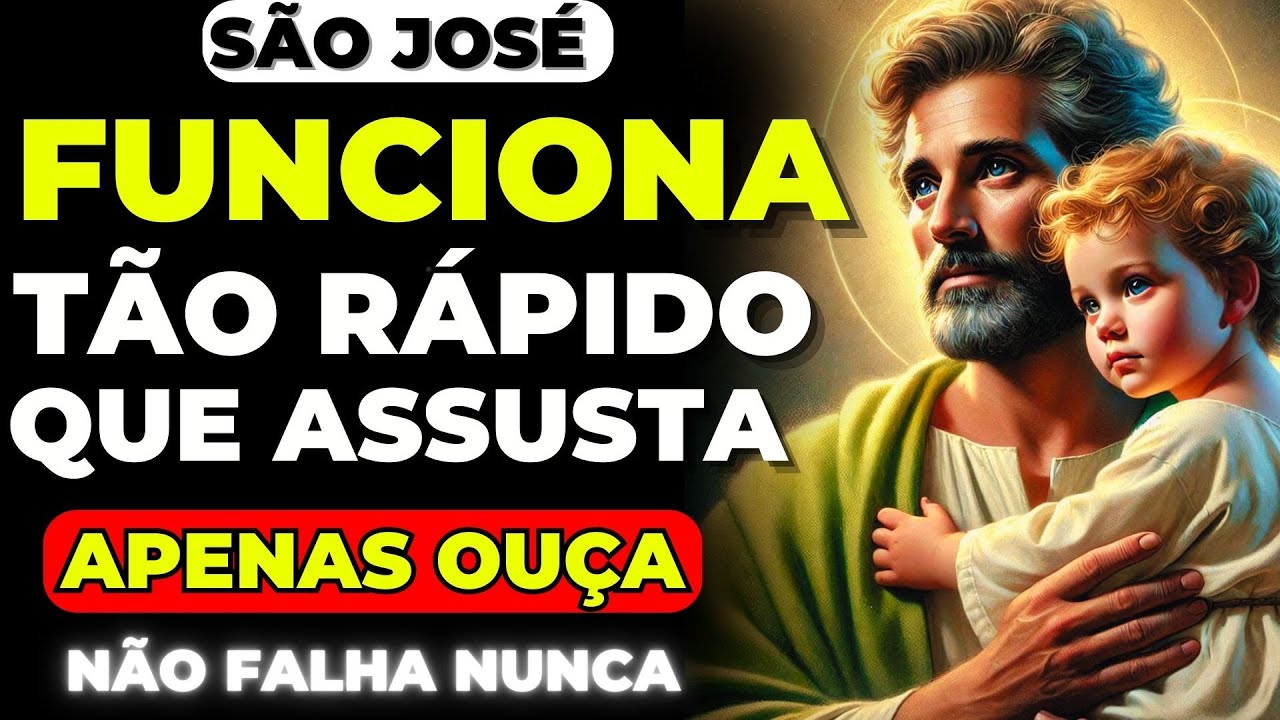 🙏SÃO JOSÉ🙌 ORAÇÃO que é a CHAVE para CONSEGUIR o que VOCÊ QUER MUITO RÁPIDO!