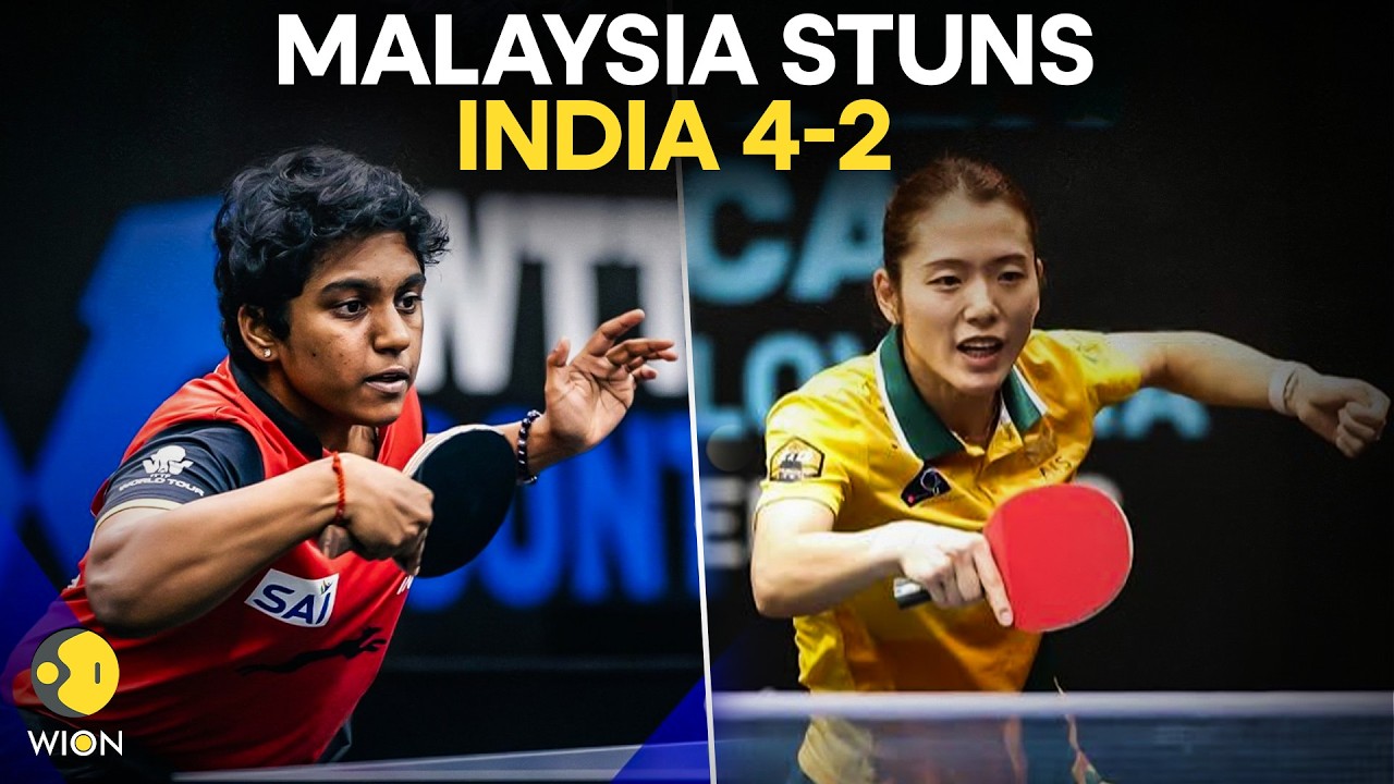 Commonwealth Table Tennis 2026: Malaysia BEATS India 4-2 | Women’s Singles Round of 16 Upset | WION