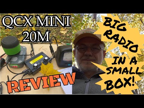 QCX-mini transceiver by QRPLabs field-review. Big Radio in a Small Package!