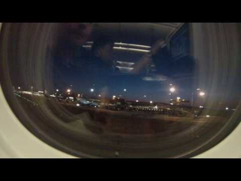 Fly KLM 807 Night Departure Amsterdam