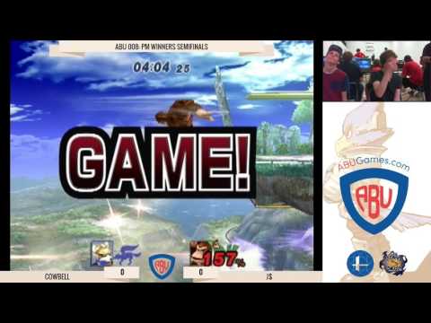 ABU Monthly 8: Cowbell (Fox) Vs. J$ (Donkey Knog) - Project M Winner's Semis