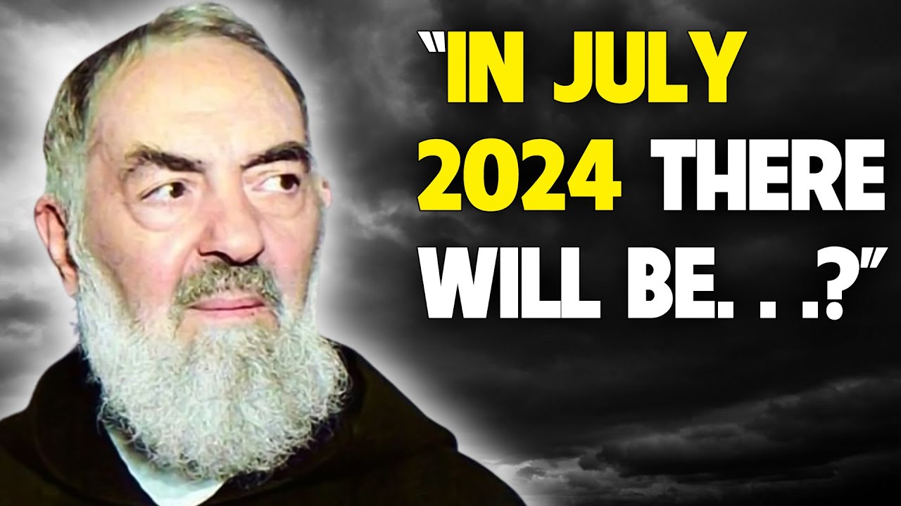 Padre Pio Received This Message From Jesus Right Before He Died