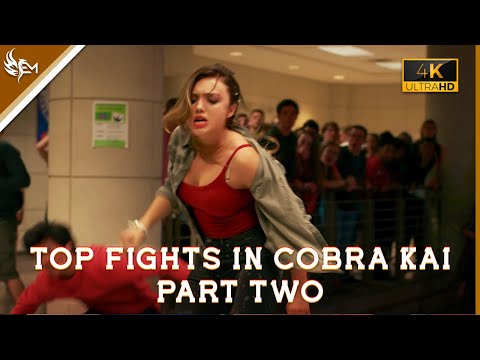 TOP FIGHTS IN COBRA KAI SEASONS 1-3 ( La Câlin, LAMBADA, Banjo in the Ocean & Spartan ) PART TWO