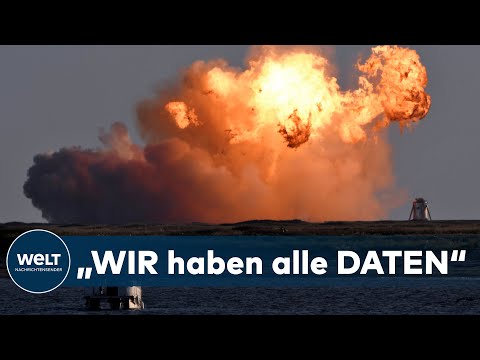 GEWALTIGE EXPLOSION: Darum ist der SpaceX Starship-Crash kein Problem