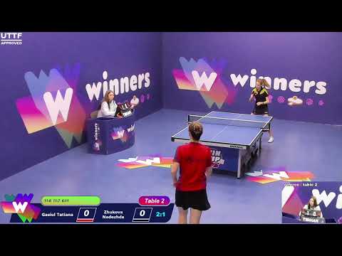 Winners League  27.02.21  Gasiul Tatiana - Zhukova Nadezhda 16:00