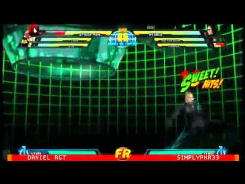 DanielRGT vs Simplyph33r - MvC3 Ranbat 1.2 - 3/1/2011