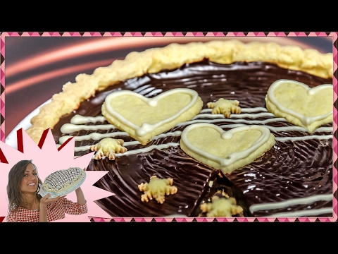 CROSTATA al CIOCCOLATO Perfetta - Torta per San Valentino