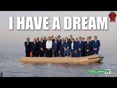 2018-06-21 PISTOIA - DON BIANCALANI POSTA FOTO GOVERNO SU GOMMONE