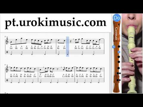 Aulas de Flauta Doce G. DJ Khaled, Justin Bieber - No Brainer Curso Aprender um-ih372