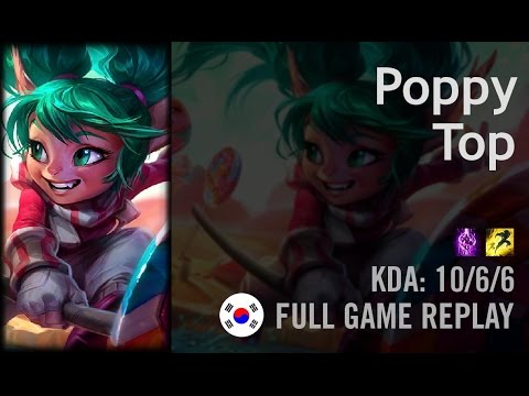 Poppy Top vs Fiora - CuVee - KR Challenger Path 6.1