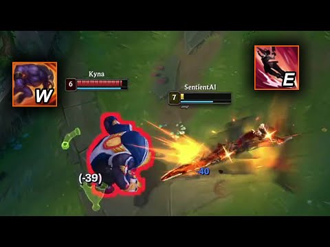 Samira's Wild Rush [E] into Alistar's Headbutt [W] ??