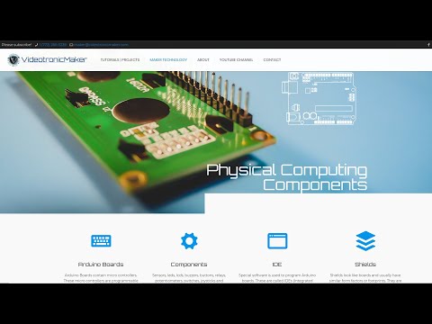 Arduino Tutorials for Beginners Website-Videotronicmaker